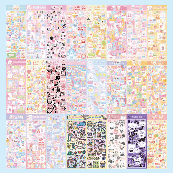 主图-01 【在庫一掃SALE】30+10枚 3D立体ステッカー大量放出|まとめ買いOK・数量限定・早い者勝ち